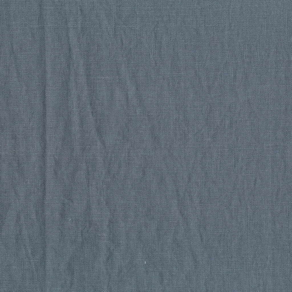 Linnetyger|Stentvättat Linne<Arvidssons textil Stentvättat linnetyg Duvemåla jeansblå