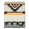 Ullfiltar<Kerstin Landström Design Sundborn rost ullfilt 130x180cm -