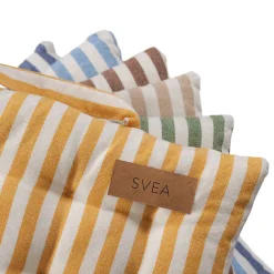 Sittunderlag<Fondaco Svea denim sittdyna med handtag