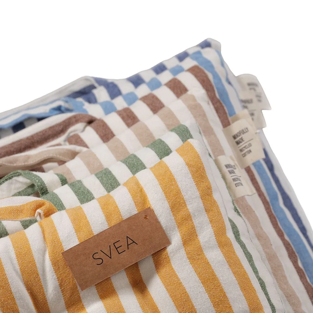Sittunderlag<Fondaco Svea äpple sittdyna med handtag