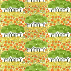 Textilvaxduk<Arvidssons textil Textilvaxduk Allé-gul