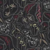 Textilvaxduk<Arvidssons textil Textilvaxduk Florens vinröd-svart