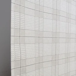Textilvaxduk<Jakobsdals Textilvaxduk ruta beige