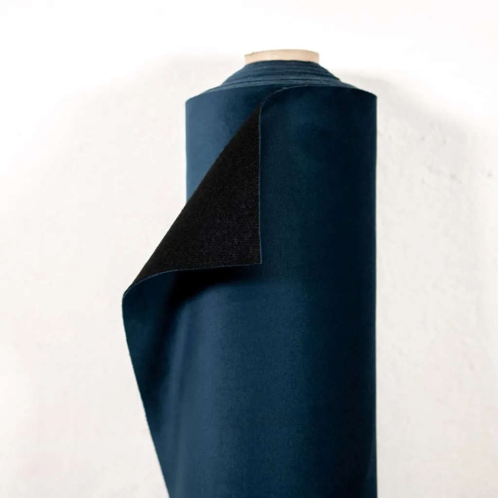 Möbelsammet|Enfärgade Möbeltyger<Nordisk Textil Tiffany Blue möbelsammet – Slitstark & Lyxig