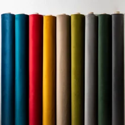 Möbelsammet|Enfärgade Möbeltyger<Nordisk Textil Tiffany Winter Moss möbelsammet – Slitstark & Lyxig