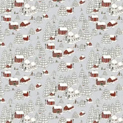 Arvidssons Textil|Jultyger<Arvidssons textil Timmerbyn grå