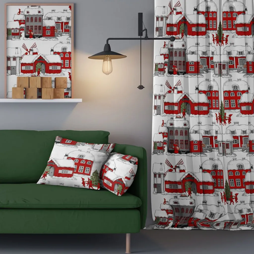 Gardintyger Mönstrade|Arvidssons Textil<Arvidssons textil Tomteboda vit