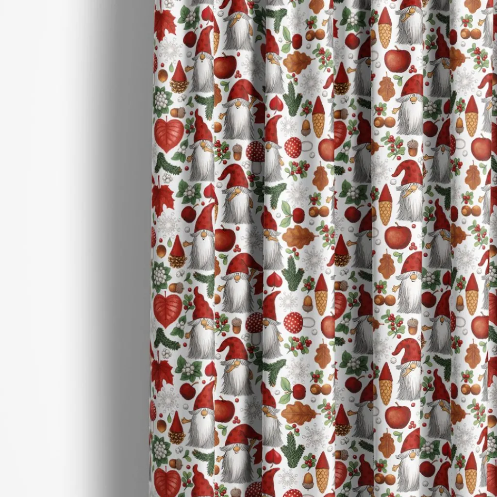 Julgardiner|Julgardiner<Arvidssons textil Tomteskogen gardiner