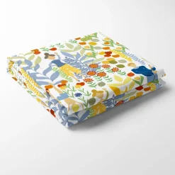 Bordsduk<Arvidssons textil Trädgård multi halvlinne bordsduk