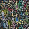 Gardintyger Mönstrade|Arvidssons Textil<Arvidssons textil Trädgård svart tyg