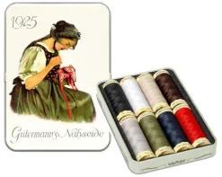 Sytråd<Gutermann Trådset nostalgibox basfärger
