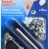 Tillbehör|Tryckknappar Och Tillbehör<Prym Tryckknapp Yacht & Caravan silver