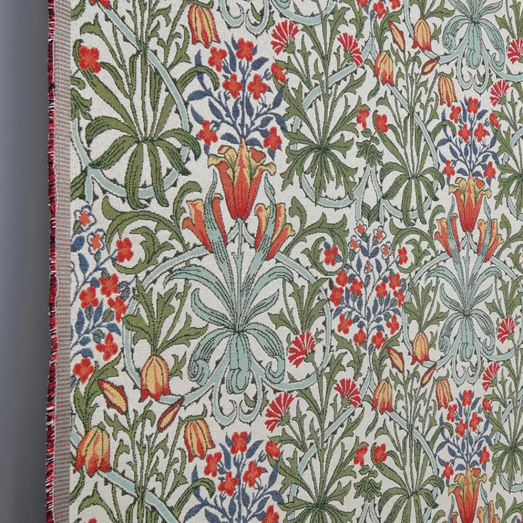 Blommiga Möbeltyger|Mönstrade Möbeltyger< Tulip art craft gobeläng