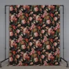 Mönstrade Möbeltyger<Arvidssons textil Turin svart jacquard - lyxigt möbeltyg