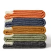 Ullplädar<Tweedmill textiles Ullpläd Fishbone Cinnamon, 100% Ull, 150x183 cm