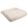 Ullplädar<Tweedmill textiles Ullpläd Fishbone Silver Grey, 100% Ull, 150x183 cm