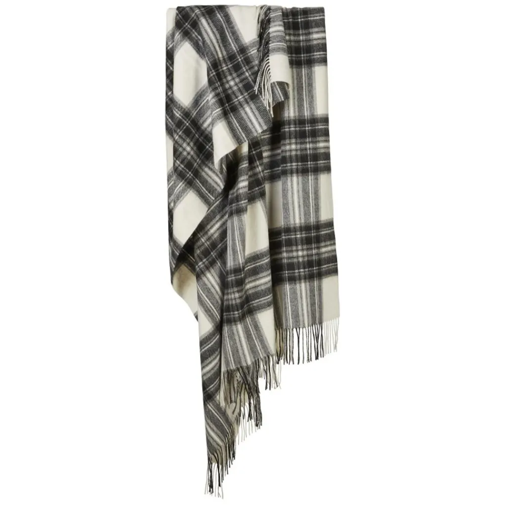 Ullplädar<Tweedmill textiles Ullpläd Tweedmill - Prestige Grey Dress Stewart, 100% Ull, 140 x 190 cm