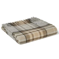 Ullplädar<Tweedmill textiles Ullpläd Tweedmill - Prestige Lambswool McKeller 100% Ull, 140 x 190 cm