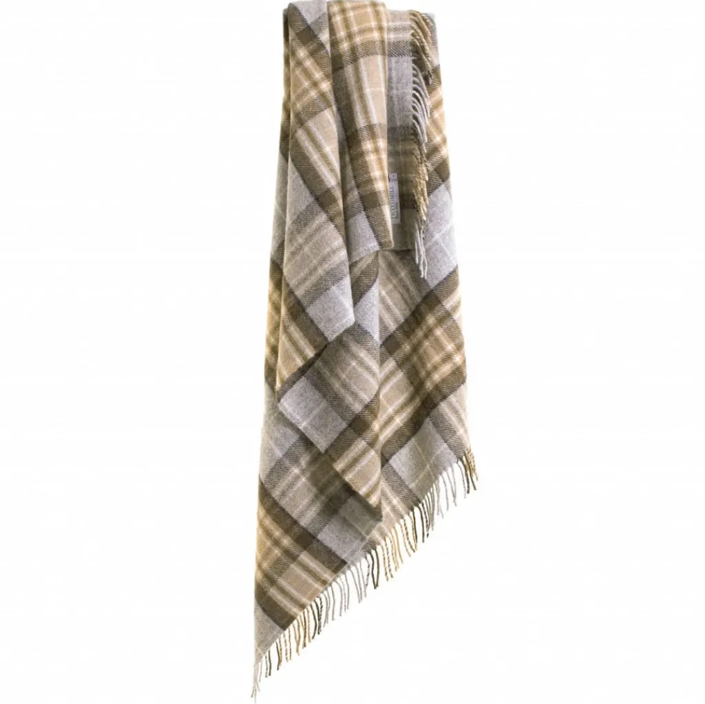 Ullplädar<Tweedmill textiles Ullpläd Tweedmill - Tartan McKellar 100% Ull, 150 x 183 cm
