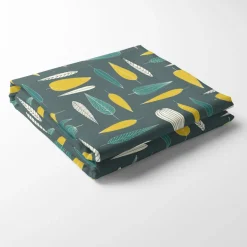 Bordsduk<Arvidssons textil Under trädet turkos bordsduk