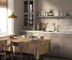 Bordsduk<Nordisk Textil Usambara bordsduk
