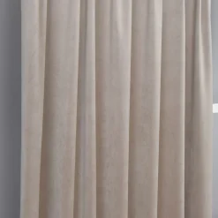 Gardintyger Enfärgade|Sammetstyger<Nordisk Textil Velvet sand enfärgat sammetstyg