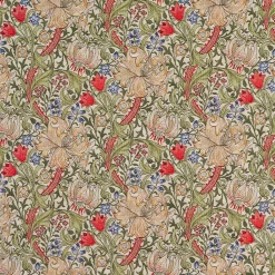Blommiga Möbeltyger|Mönstrade Möbeltyger< Verdelis beige-multi gobeläng