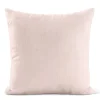 Enfärgade Kuddfodral<Nordisk Textil Verone Linne Beigerosa kuddfodral