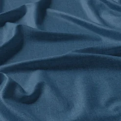 Gardintyger Enfärgade|Linnetyger<Nordisk Textil Verone Linne Blå – Stentvättat 100 % Lin