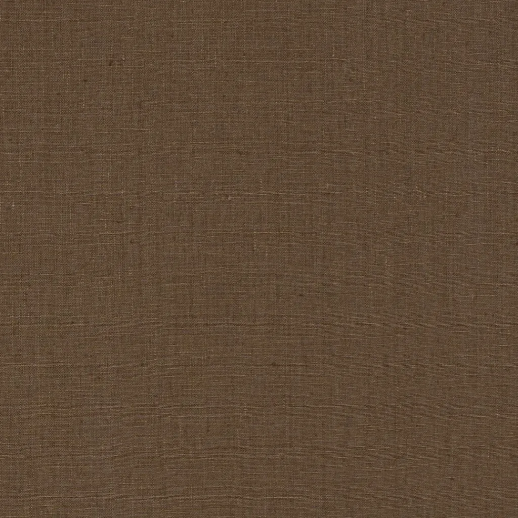 Gardintyger Enfärgade|Linnetyger<Nordisk Textil Verone Linne Brun – Stentvättat 100 % Lin