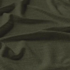 Gardintyger Enfärgade|Linnetyger<Nordisk Textil Verone Linne Grön – Stentvättat 100 % Lin