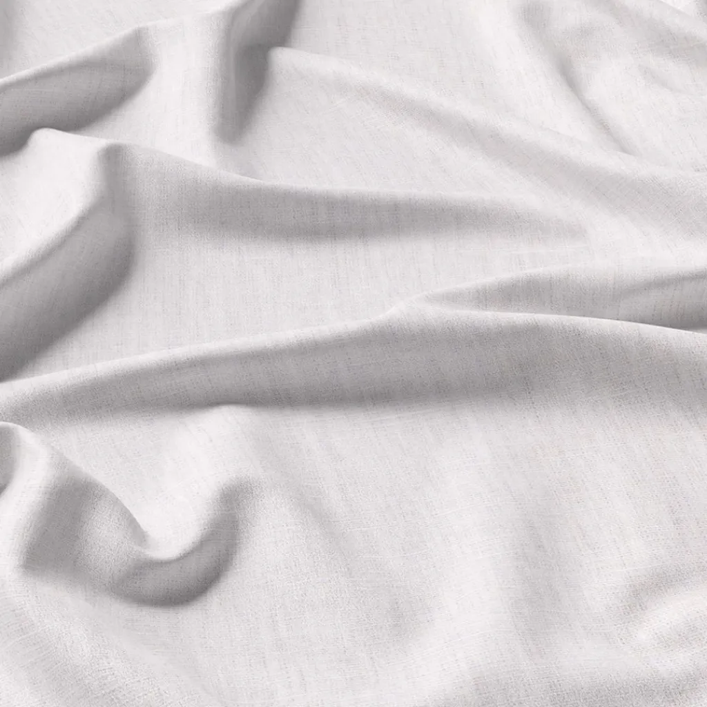 Gardintyger Enfärgade|Linnetyger<Nordisk Textil Verone Linne Ljusgrå – Stentvättat 100 % Lin
