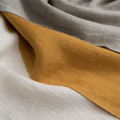Gardintyger Enfärgade|Linnetyger<Nordisk Textil Verone Linne Natur – Stentvättat 100 % Lin