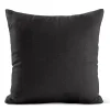 Enfärgade Kuddfodral<Nordisk Textil Verone Linne Svart kuddfodral