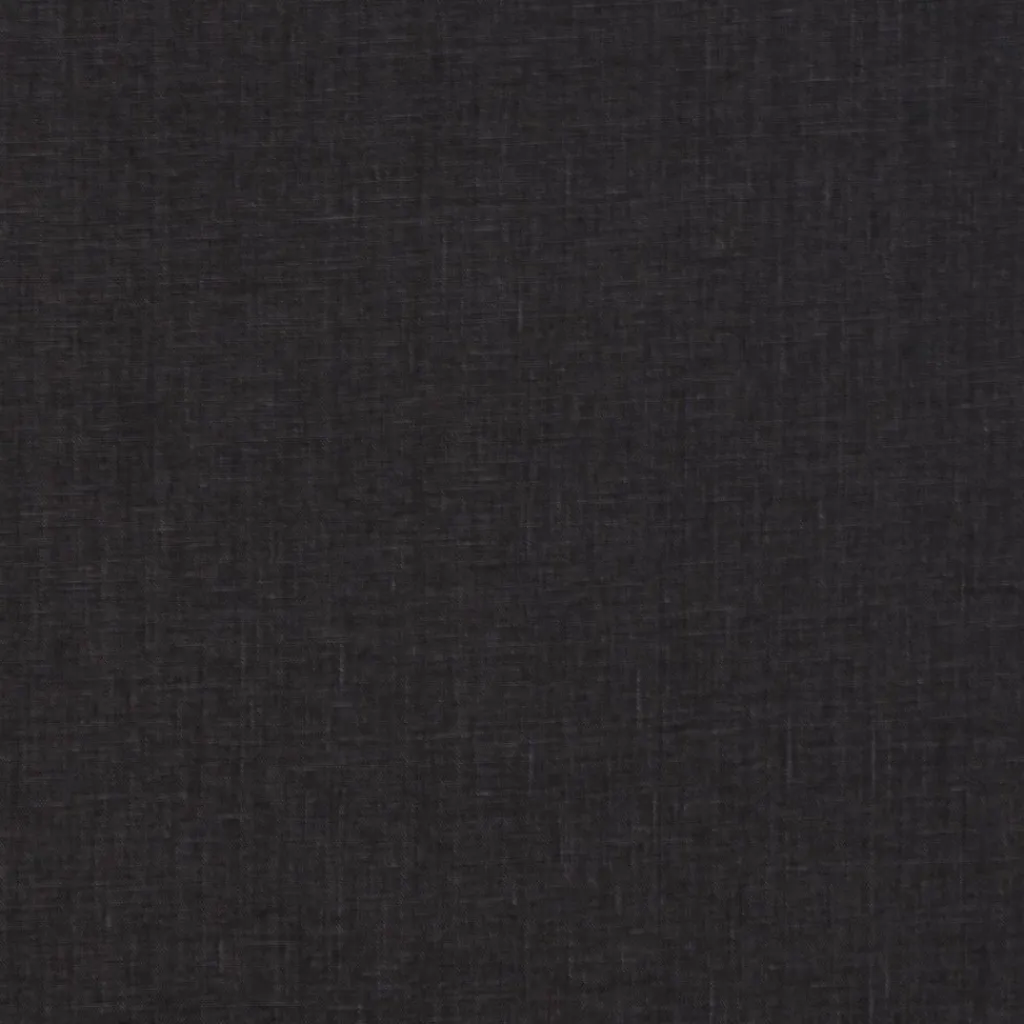 Gardintyger Enfärgade|Linnetyger<Nordisk Textil Verone Linne Svart – Stentvättat 100 % Lin