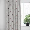 Gardiner Mönstrade|Julgardiner<Arvidssons textil Vinterland grå gardiner