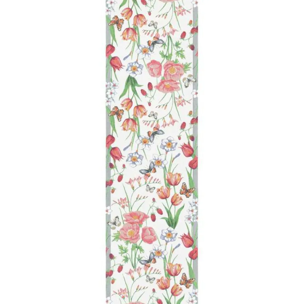 Bordslöpare|Ekelund Löpare<Ekelund Vårfröjd löpare 35x120 - s Linneväveri