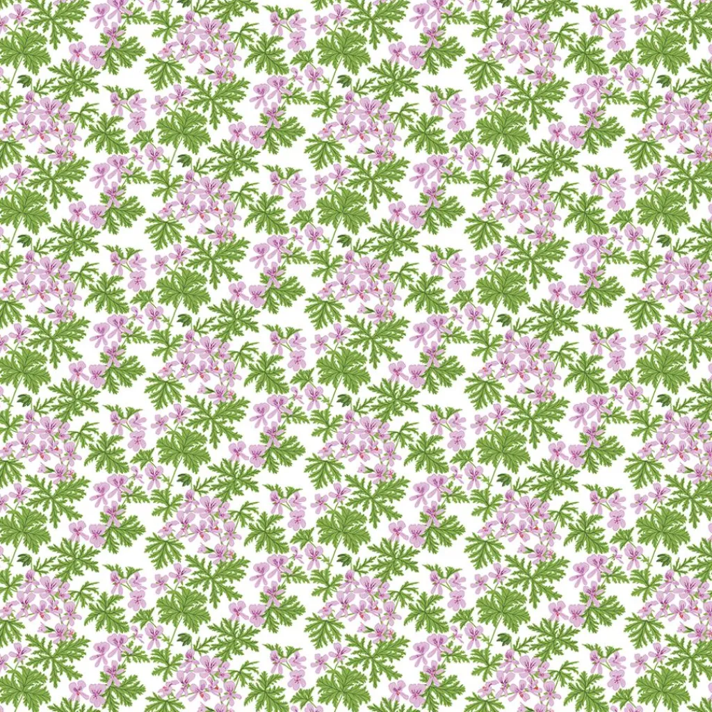 Gardintyger Mönstrade|Arvidssons Textil<Arvidssons textil Westerlunds Blomma lila-grön tyg