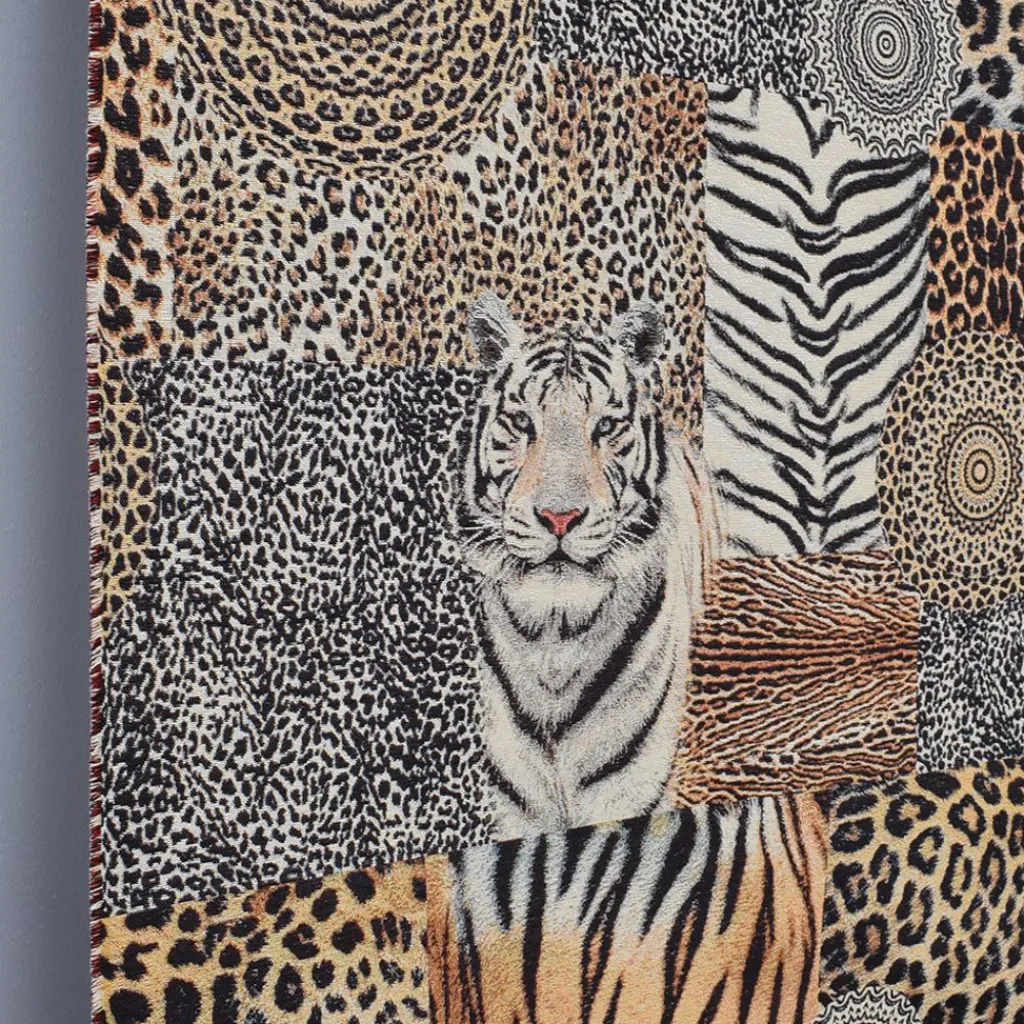Mönstrade Möbeltyger<Nordisk Textil Wildlife Mandala möbeltyg