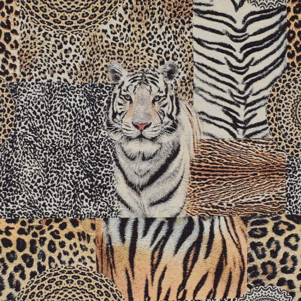 Mönstrade Möbeltyger<Nordisk Textil Wildlife Mandala möbeltyg