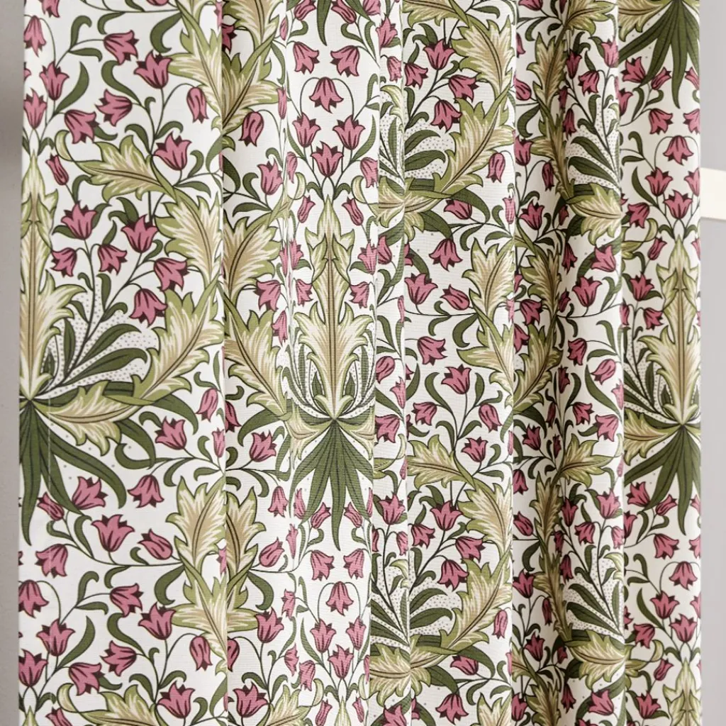 Gardiner Mönstrade<Nordisk Textil Willow Bloom gardin – klassisk blommig gardin i Arts and Crafts-stil