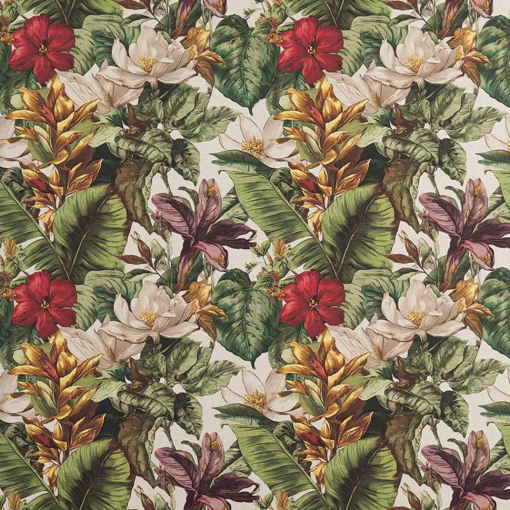 Arts & Crafts Tyger|Gardintyger Mönstrade<Nordisk Textil Yucatan tyg
